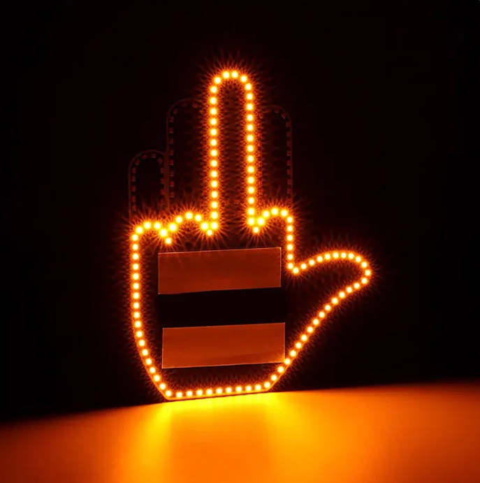 Middle Finger LED Brake Light™